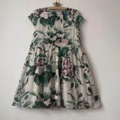BURBERRY フラワープリント ワンピース