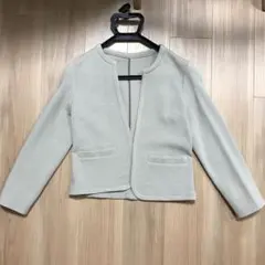 値下！美品★FREDY emue ノーカラージャケット