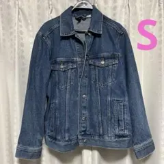 週末限定SALE★【美品】H&M デニムジャケット ジージャン Sサイズ