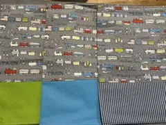ハンドメイド☆ナフキンセット☆電車　ランチョンマット