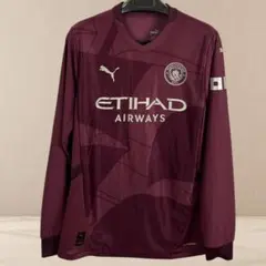 NIKE マンチェスターシティ　長袖ユニホーム　US Mサイズ 未使用品 NIKE マンチェスターシティ 13/14 ユニフォーム ホーム 長袖