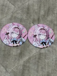 ホロライブベース　博衣こより缶バッジ 2個セット