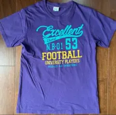 Tシャツ　160　男の子　半袖　紫　パープル