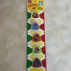 昭和レトロ ANIMAL バッジ 5個セットのサムネイル
