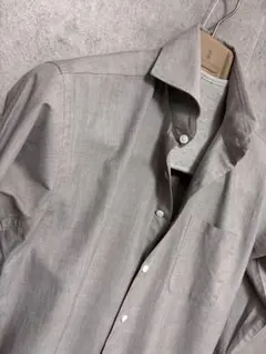 【SUITSELECT】ドレスシャツ M80 ワイドカラーのサムネイル