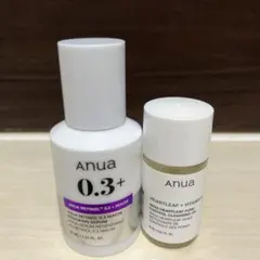 Anua レチノール0.3 ナイアシンセラム（クレンジングオイル付き）