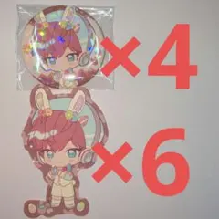 あんスタ アニカフェ 缶バッジ ステッカー 天城一彩