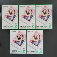 FUJIFILM instax mini フィルム 5パックセット