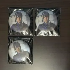 刀ミュ 陸奥一蓮 缶バッジ 三日月宗近