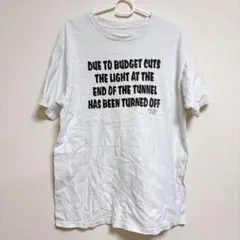 ホワイト Tシャツ プリントメッセージ 半袖 白 トップス シンプル