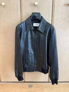 celine セリーヌ　hedi leather レザージャケットのサムネイル