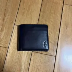 POLO RALPH LAUREN ブラック二つ折り財布