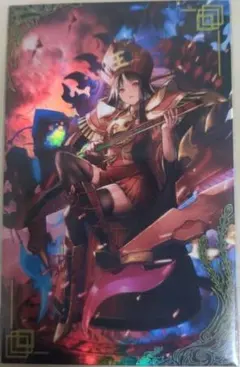 ガンダムカードゲーム 王留美 EXリソース GCG 中国限定 未開封 no.5
