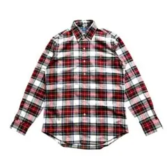 極美品 Ralph Lauren タータンチェック柄 長袖シャツ ボタンダウン
