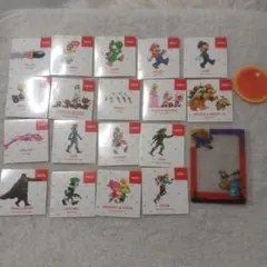 ●任天堂● キャラクターシール 18枚フルセット+その他非売品