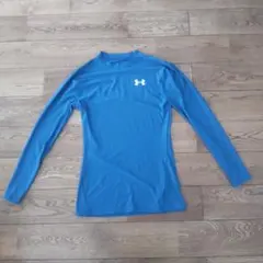 Under Armour 青 長袖 アンダーシャツ　コンプレッションシャツ