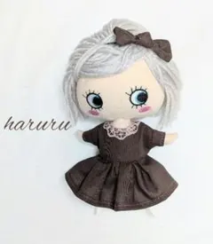 イルメール服　ハッピードール服　イーマリーちゃん服　レース付きブラウン
