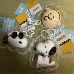 PEANUTS スヌーピー ダイカットスクイーズ 3種セットのサムネイル