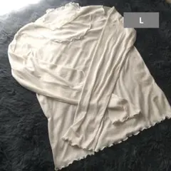 【Laumeomi..】 シアーインナー オフショルダー 透け感 シアートップス