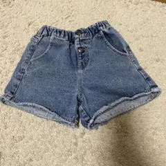 ブリーズ　デニムショートパンツ　130cm