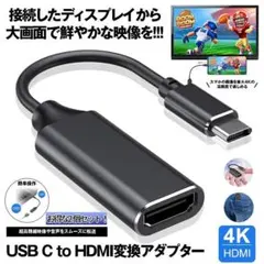 USB HDMI 変換 ケーブル タイプC 2個 アダプター p01-28a-2