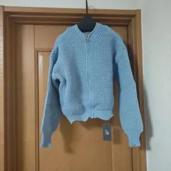 ライトブルーカーディガン FREEサイズ