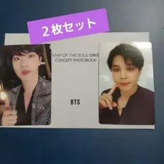 BTS　公式　 ジミン　ジン　MOS コンセプトフォトブック　トレカ