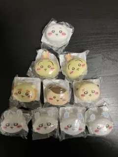 【期間限定値下げ】未開封 ちいかわ おかおミニシリコンポーチ10個セット