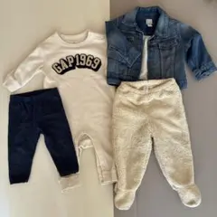 GAP ベビー　まとめ売り　1969ロンパースセット 60-80sizu