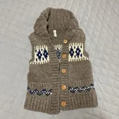 ニコアンド　ニットベスト