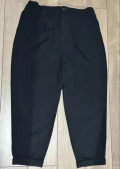 ZARA MAN ブラック テーパードパンツ XL