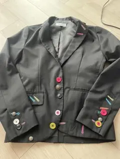 Suggestion テーラードジャケット カラフルボタン