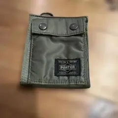 PORTER 三つ折り財布 オリーブ タンカー 廃盤 - メルカリ