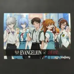 エヴァンゲリオン　ブロマイド　アトレ秋葉原　シンジ　レイ　アスカ　カヲル　マリ