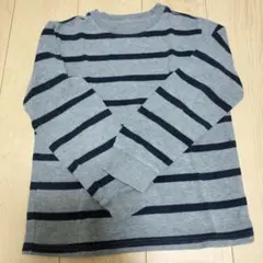 GapKids 長袖カットソー 140cm グレー ネイビー