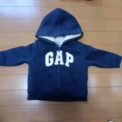 GAP フード付きパーカー 12-18M ネイビー