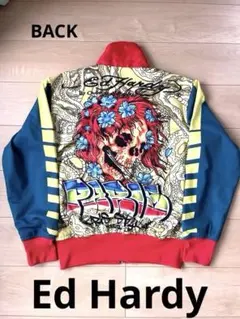 希少 Ed hardy エドハーディ 総柄プリント トラックジャケット ジャージのサムネイル