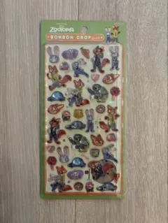 ボンボンドロップシール　ディズニー　ズートピア　正規品