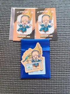 ヒロアカ プレゼントマイク マイク 八景島シーパラダイス 購入特典 ステッカー