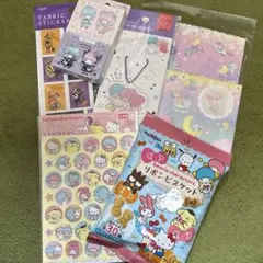 【キキ&ララ推し】リトルツインスターズ 文房具セット ※お菓子付き