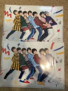 なにわ男子集合　クリアファイル　2020夏