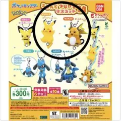ポケットモンスター つまんでつなげてマスコット14 ピカチュウ ライチュウ