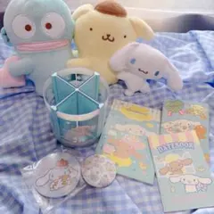 シナモロール王国　ぬいぐるみ　シナモン モカ ミルク　シナモンフレンズ セット Cモカ】シナモロール かまってBIGぬいぐるみ オンラインクレーンゲーム