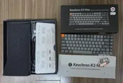 Keychron K0 Max メカニカルテンキー K0M-H1 赤軸 グレー - メルカリ