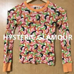 【素敵なデザイン❗️】90's HYSTERIC GLAMOUR 総柄 チビT