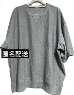 GU スウェT（5分袖） スウェット Tシャツ