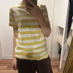 TEN×ロンハーマン コラボTシャツ ボーダー 半袖 Tシャツ
