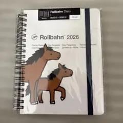 Rollbahn 2026年版 月間ダイアリー Lサイズ