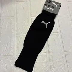 PUMA FOOTBALL SOCKS OSFA 黒　ブラック
