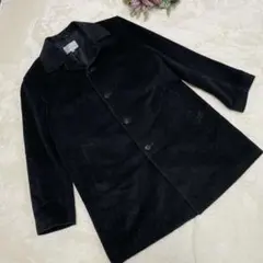 【美品】INTERMEZZO FUTURO⭐️アンゴラ ウール コート M 黒系